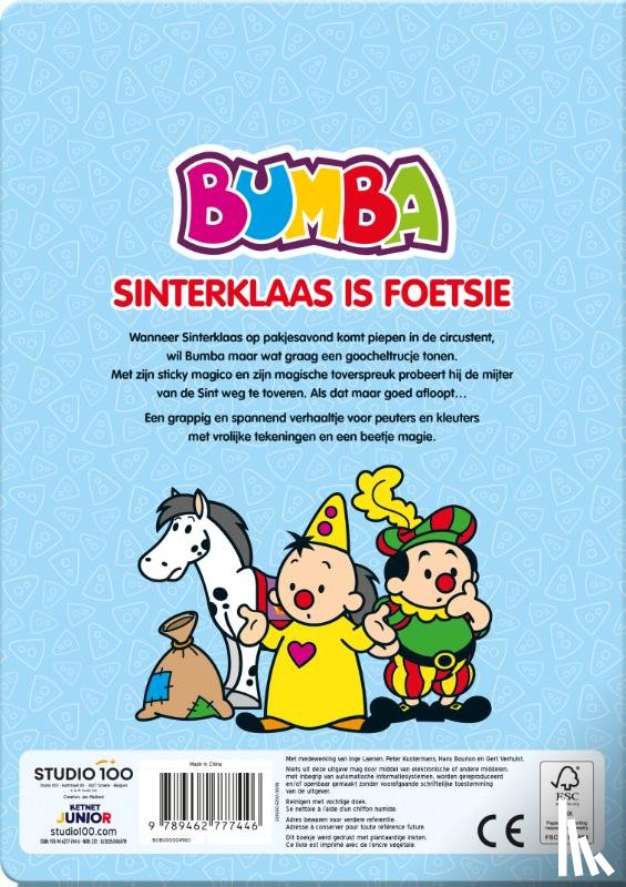 Laenen, Inge - Bumba : Sinterklaas is foetsie!