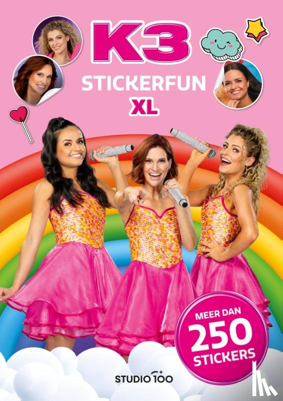 Verhulst, Gert - K3 : stickerboek - Stickerfun XL
