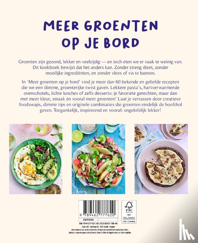 Bex, Stephanie - Meer groenten op je bord