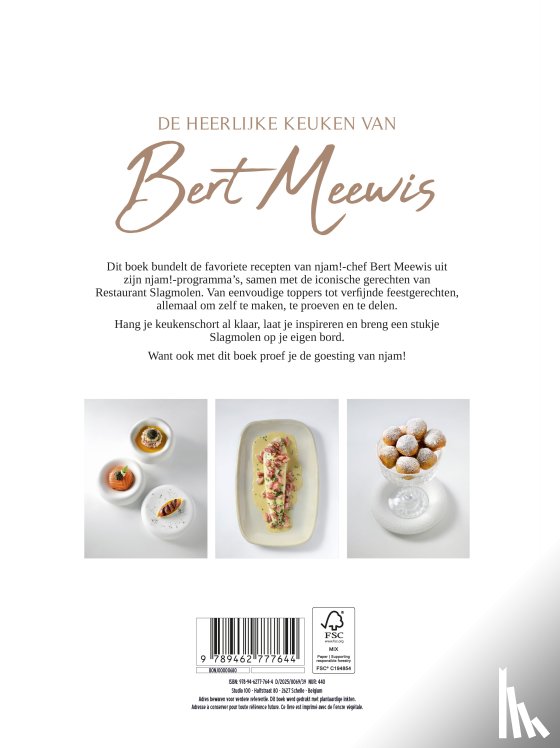 Verhulst, Gert - Njam : De heerlijke keuken van Bert Meewis