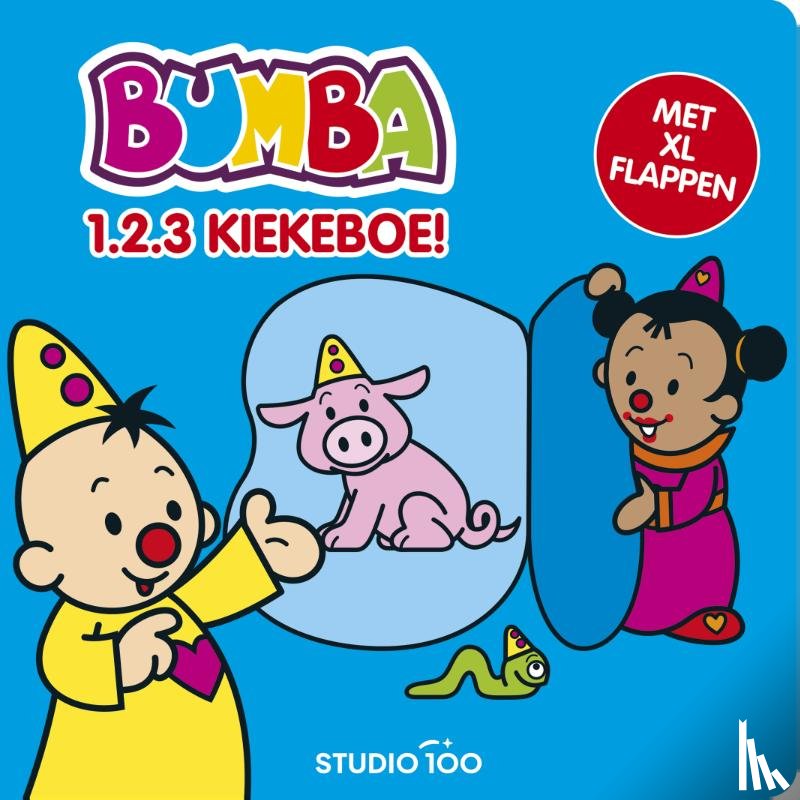 Laenen, Inge - Bumba : kartonboek - 1, 2 , 3 Kiekeboe! (FSC MIX 70%)