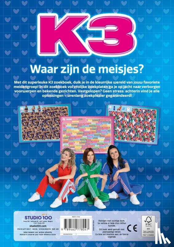 Verhulst, Gert - K3: zoekboek - Waar zijn de meisjes?