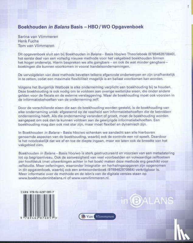 Vlimmeren, Sarina van, Fuchs, Henk, Vlimmeren, Tom van - Basis