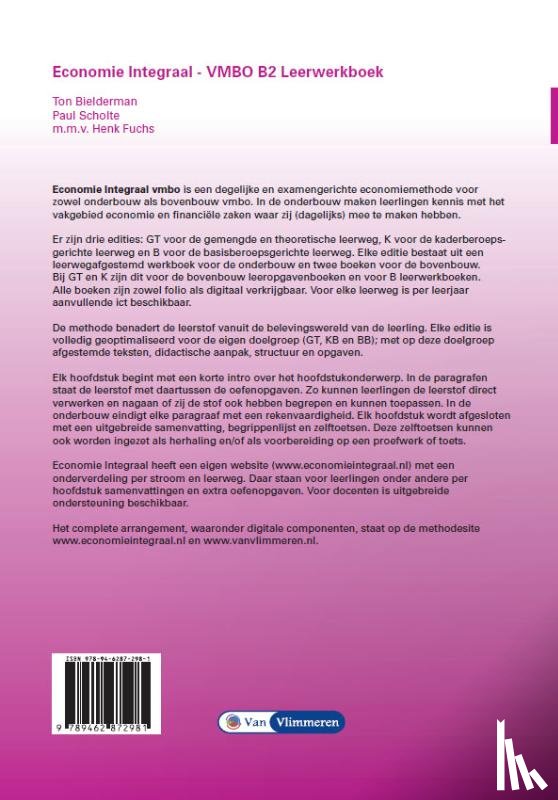 Bielderman, Ton, Scholte, Paul - leerwerkboek