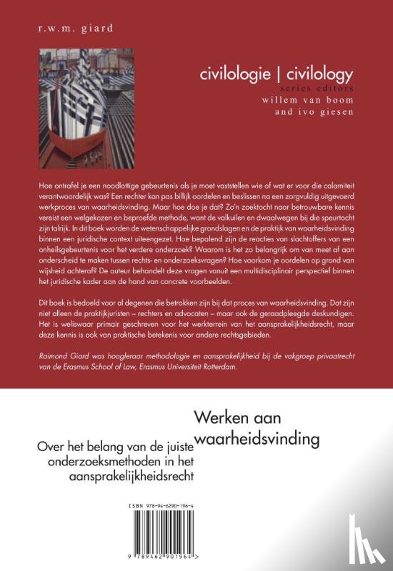 Giard, R.W.M. - Werken aan waarheidsvinding