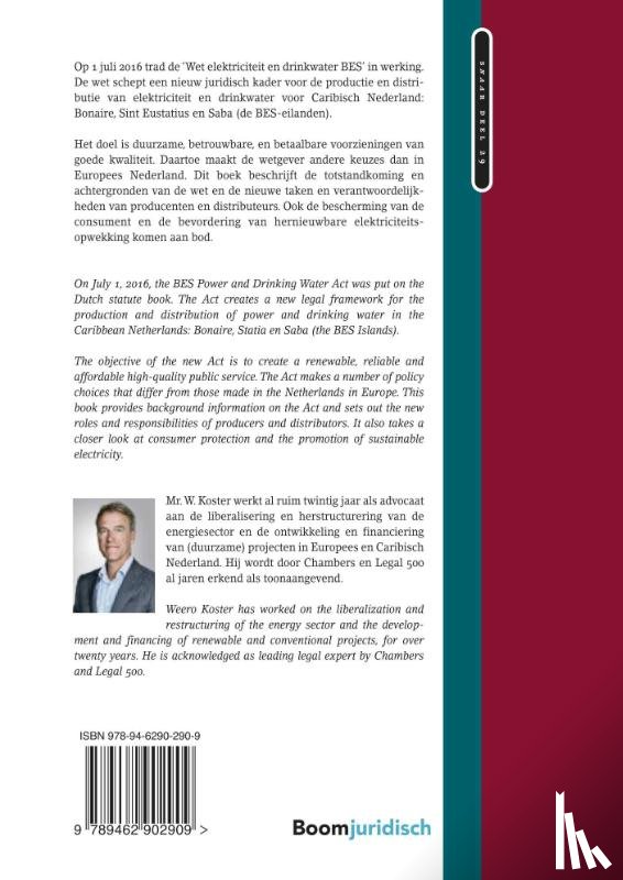Koster, Weero - Wet elektriciteit en drinkwater BES / BES Electricity and Drinking Water Act