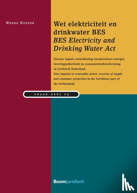 Koster, Weero - Wet elektriciteit en drinkwater BES / BES Electricity and Drinking Water Act