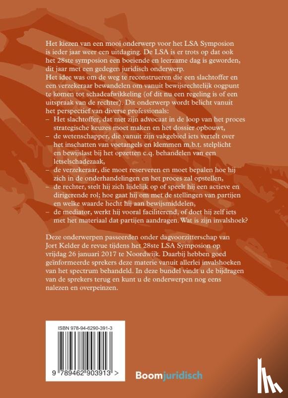 Keizer, J.G., Giesen, I., Santen, A.E., Dam, O.R.M. van, Neervoort, B., Duursma, L. - Wie eist bewijst, wie stelt krijgt geld