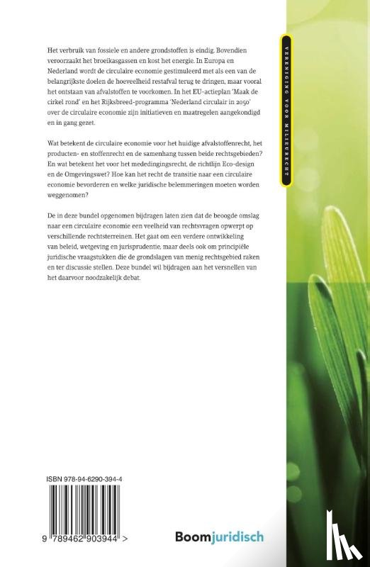  - Met recht naar een circulaire economie