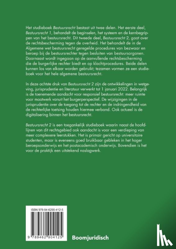  - Bestuursrecht 2