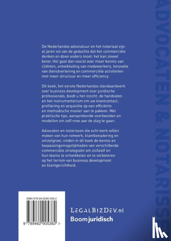 Heuff, Dirk J. - Handboek business development voor advocaten & notarissen