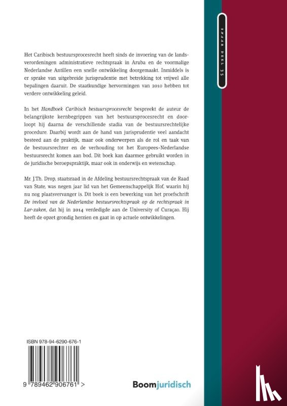 Drop, Johannes - Handboek Caribisch bestuursprocesrecht