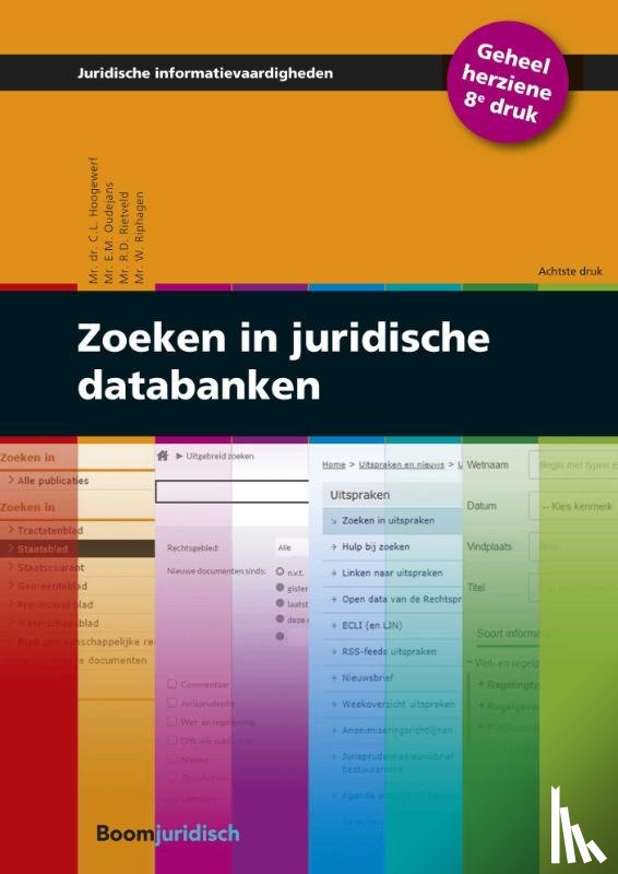 Hoogewerf, C.L., Oudejans, E.M., Rietveld, R.D., Riphagen, W. - Zoeken in juridische databanken