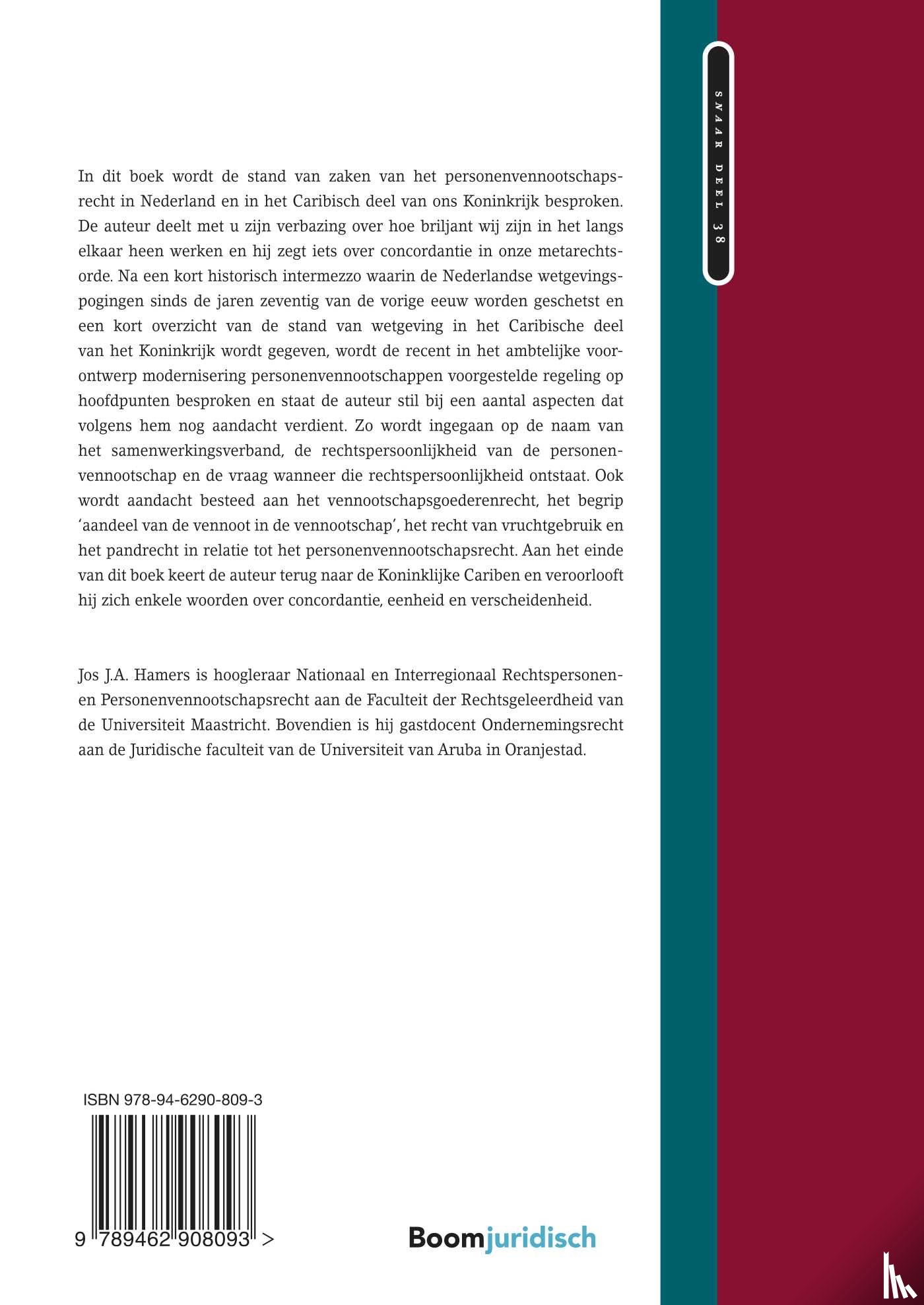 Hamers, Jos J.A. - Vennootschapsrecht in het Koninkrijk der Nederlanden: One-size-fits-all?