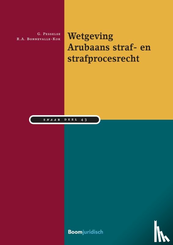 Pesselse, G., Bonnevalle-Kok, R. - Wetgeving Arubaans straf- en strafprocesrecht