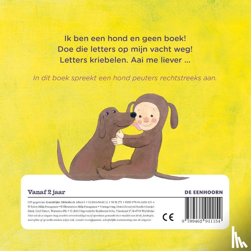 Praagman, Milja - Ik ben geen boek, ik ben een hond