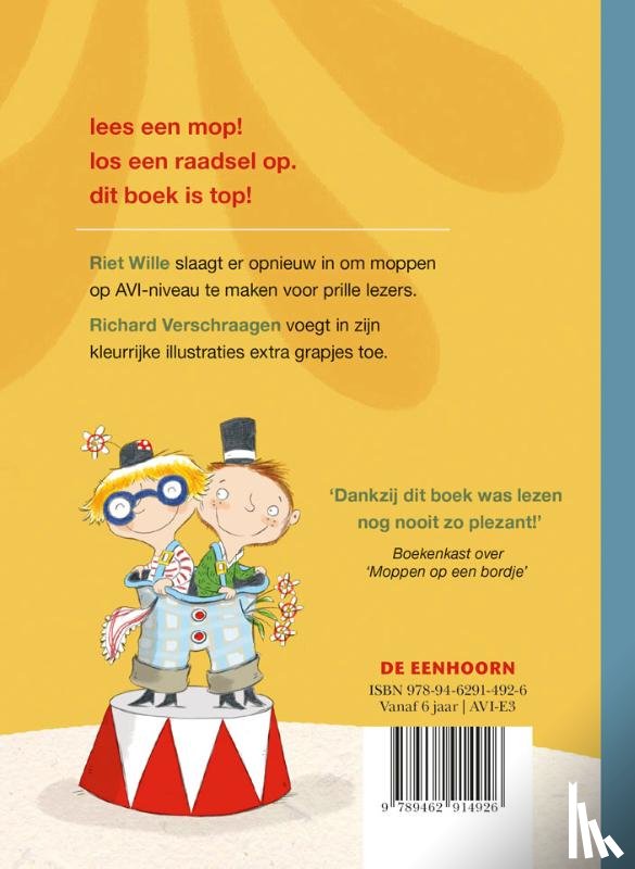 Wille, Riet - moppen met een grapjas aan