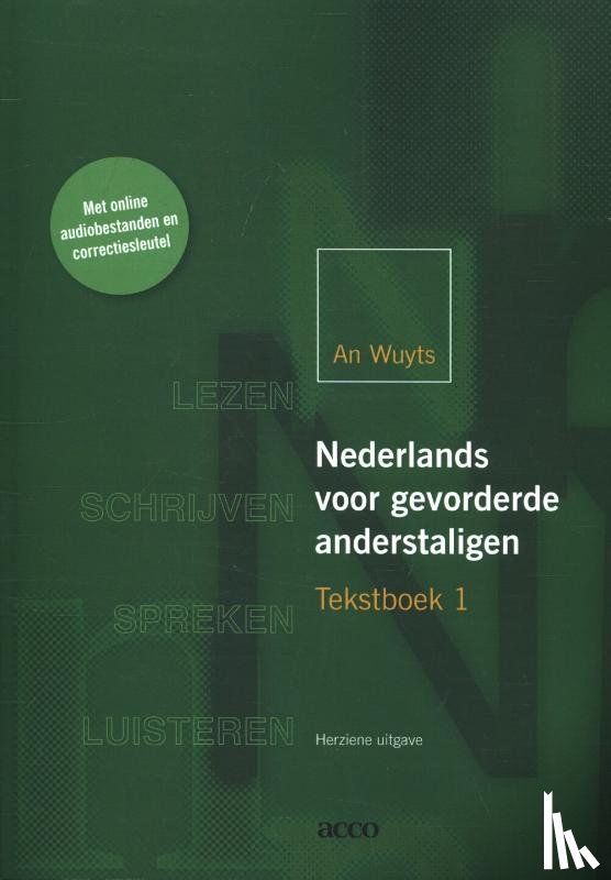 Wuyts, An - Nederlands voor gevorderde anderstaligen