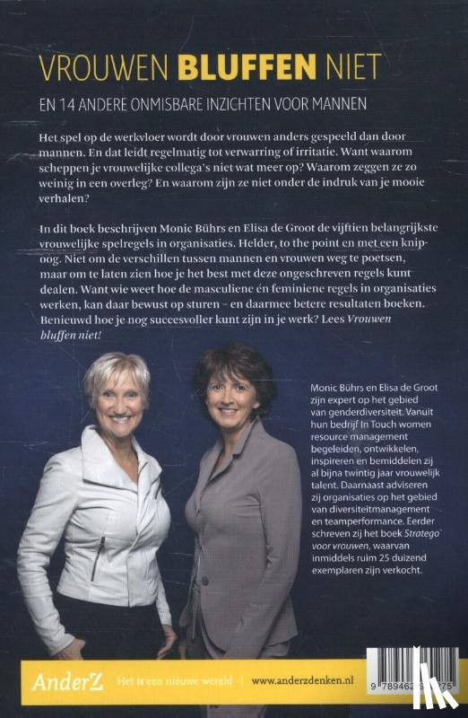 Bührs, Monic, Groot, Elisa de - Vrouwen bluffen niet