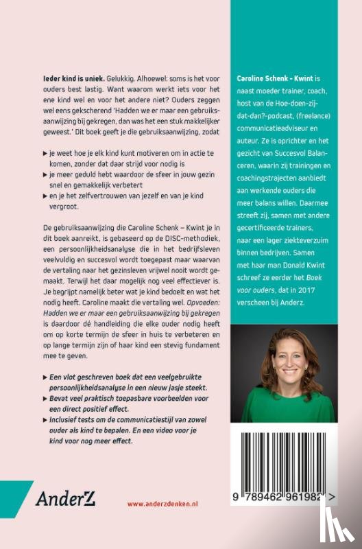 Schenk-Kwint, Caroline - Opvoeden