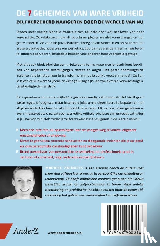 Zwinkels, Marieke - De zeven geheimen van ware vrijheid