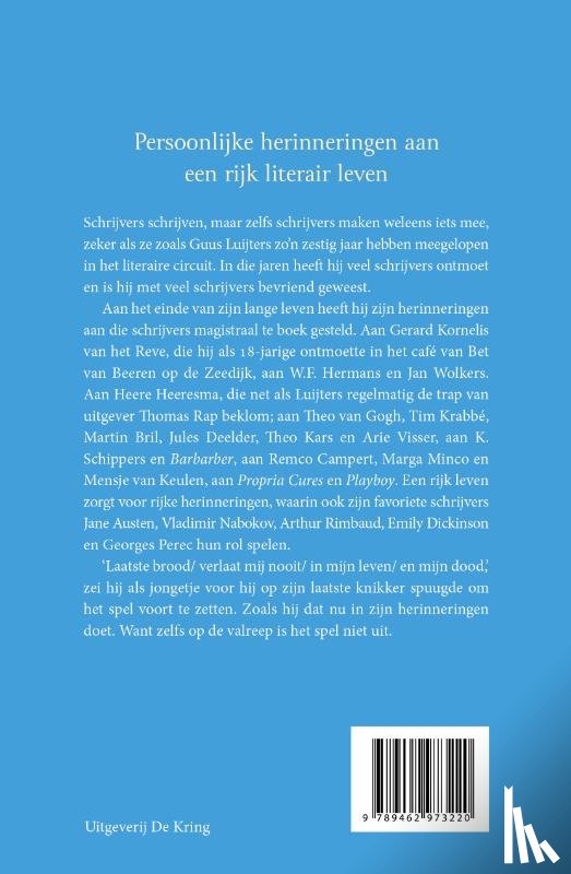 Luijters, Guus - Laatste brood