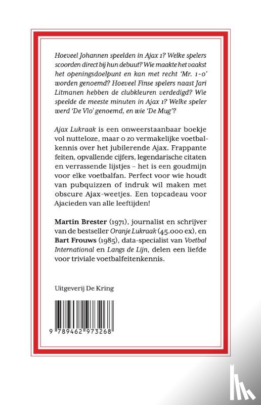 Brester, Martin, Frouws, Bart - Ajax Lukraak