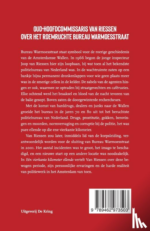 Riessen, Joop van - Eén vierkante kilometer ellende