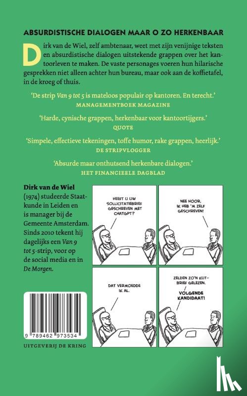 Wiel, Dirk van de - VAN 9 TOT 5 - deel 4