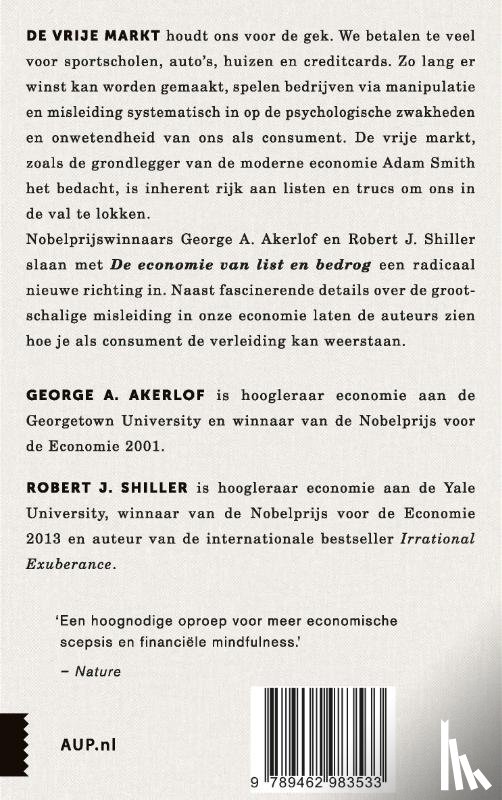 Akerlof, George A., Shiller, Robert J. - De economie van list en bedrog