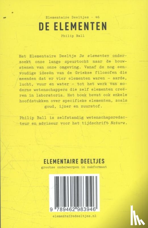 Ball, Philip - De elementen