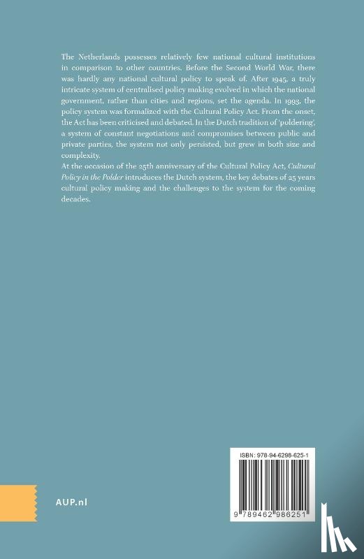  - Cultural Policy in the Polder