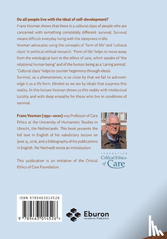 Vosman, Frans - Surviving As A Form Of Life