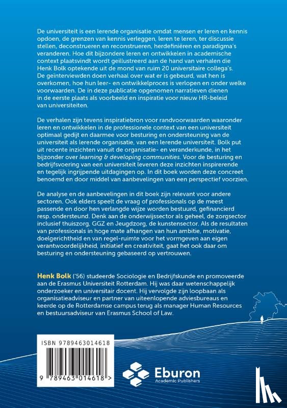 Bolk, Henk - Verhalen van de Lerende Universiteit