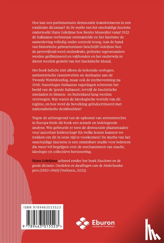 Geleijnse, Hans - De mythe van het onschuldig fascisme