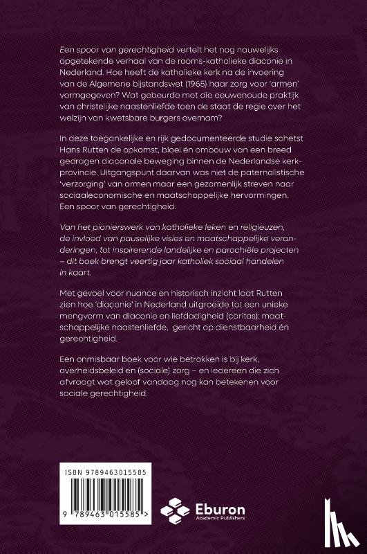 Rutten, Hans - Een spoor van gerechtigheid