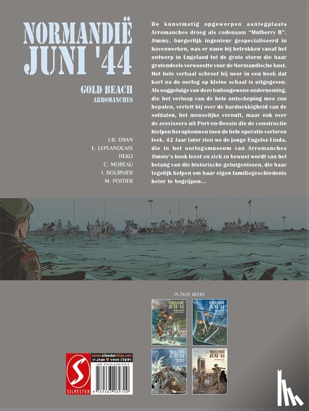 Djian, Jean-Blaise, Pottier, Marc, Bournier, Isabelle, Leplanquais, Erick - Normandië JUNI '44 3: Gold Beach / Arromanches