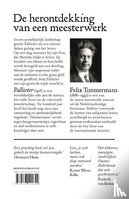 Felix, Timmermans - Pallieter