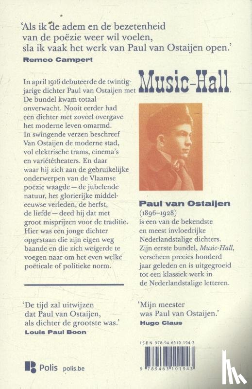 Paul, Ostaijen - Music-Hall