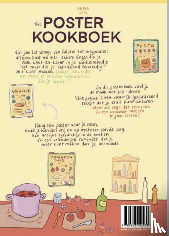 Savenije, Ilse, Frambach, Mattie - Het posterkookboek