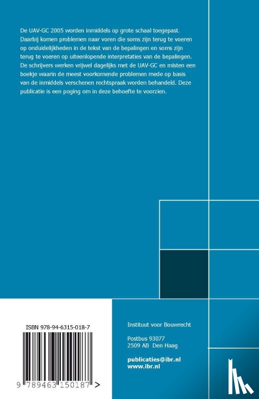 Bleeker, R.G.T., Herber, W.J.M., Zijpp, B. van der - UAV-GC 2005