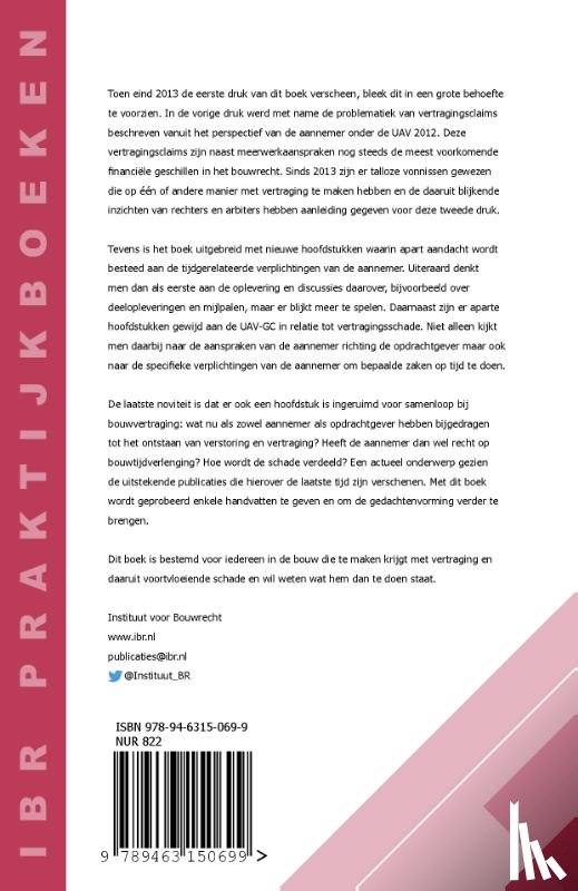 Jacobs, A.F.J. - Praktijkboek vertragingsschade in de bouw