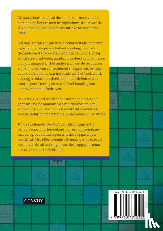 Lammers, A. - VBA Bedrijfsadministratie met resultaat Theorieboek