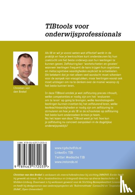 Brekel, Christian van den - Zelfsturing in de klas. Zo doe je dat!