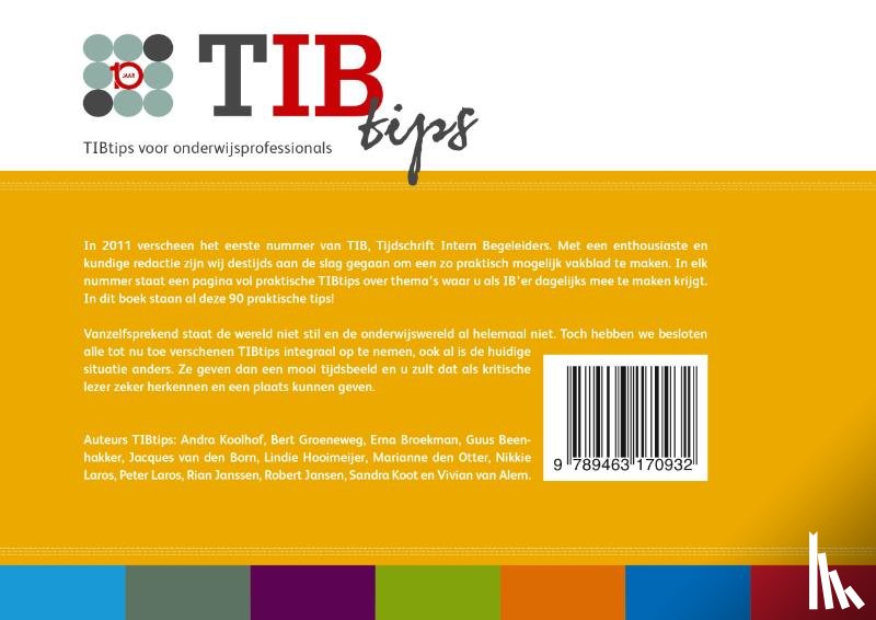 TIB redactie - 90 Praktische Tips voor intern begeleiders