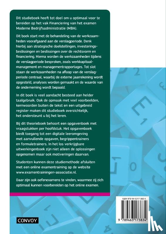 Faber, S.M. - MBA Financiering met resultaat