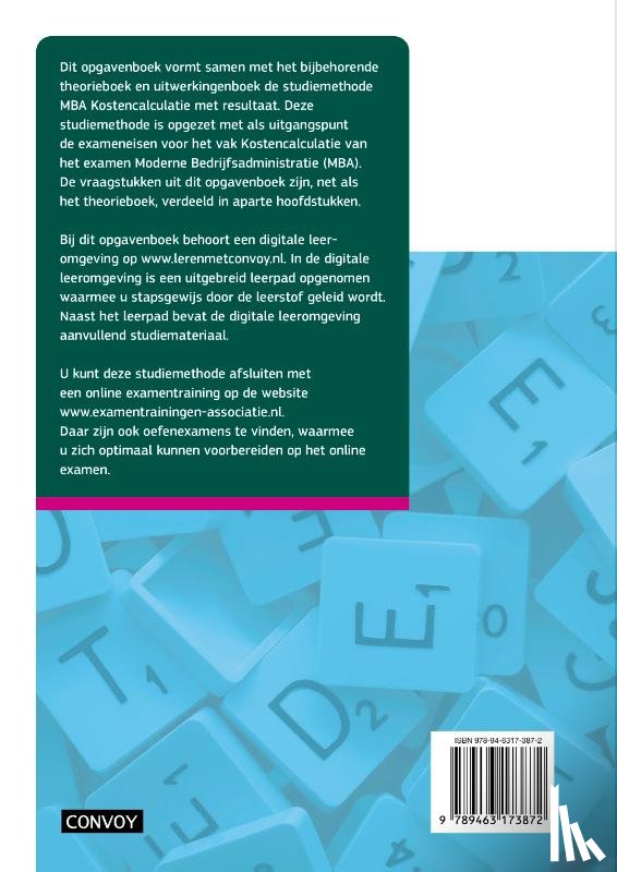 Faber, S.M. - MBA Kostencalculatie met resultaat