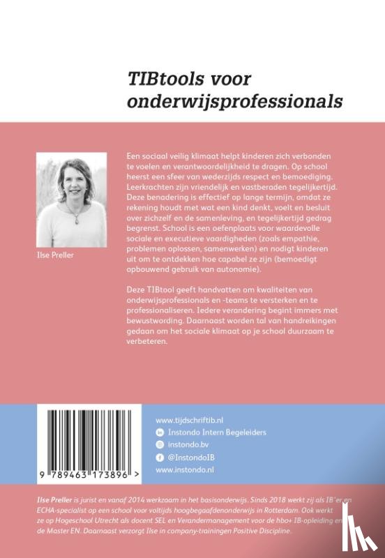 Preller, Ilse - Hoe verbeter je het sociaal klimaat op school?
