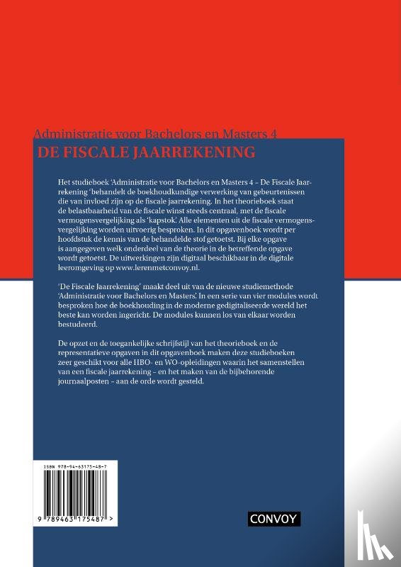 Bosch, A.G.M. van den, Aken, A.J. van - ABM 4 De Fiscale Jaarrekening Opgavenboek 4e druk