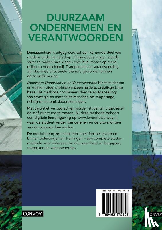  - Duurzaam ondernemen en verantwoorden